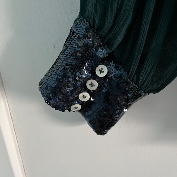 Free People Dream Cuff, Emerald, L (would fit XL) - Picture 11 of 12